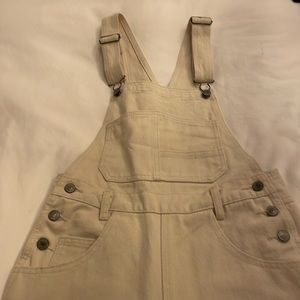 Brandy Melville Hayley overalls beige